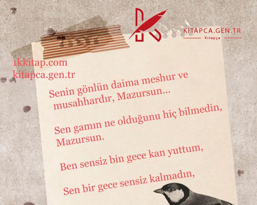 Mazursun Şiiri Ahmed Gazalî maazursun