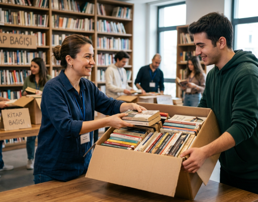 Sosyal Sorumluluk ve Kitap Bağışı ile Geleceği Büyütün