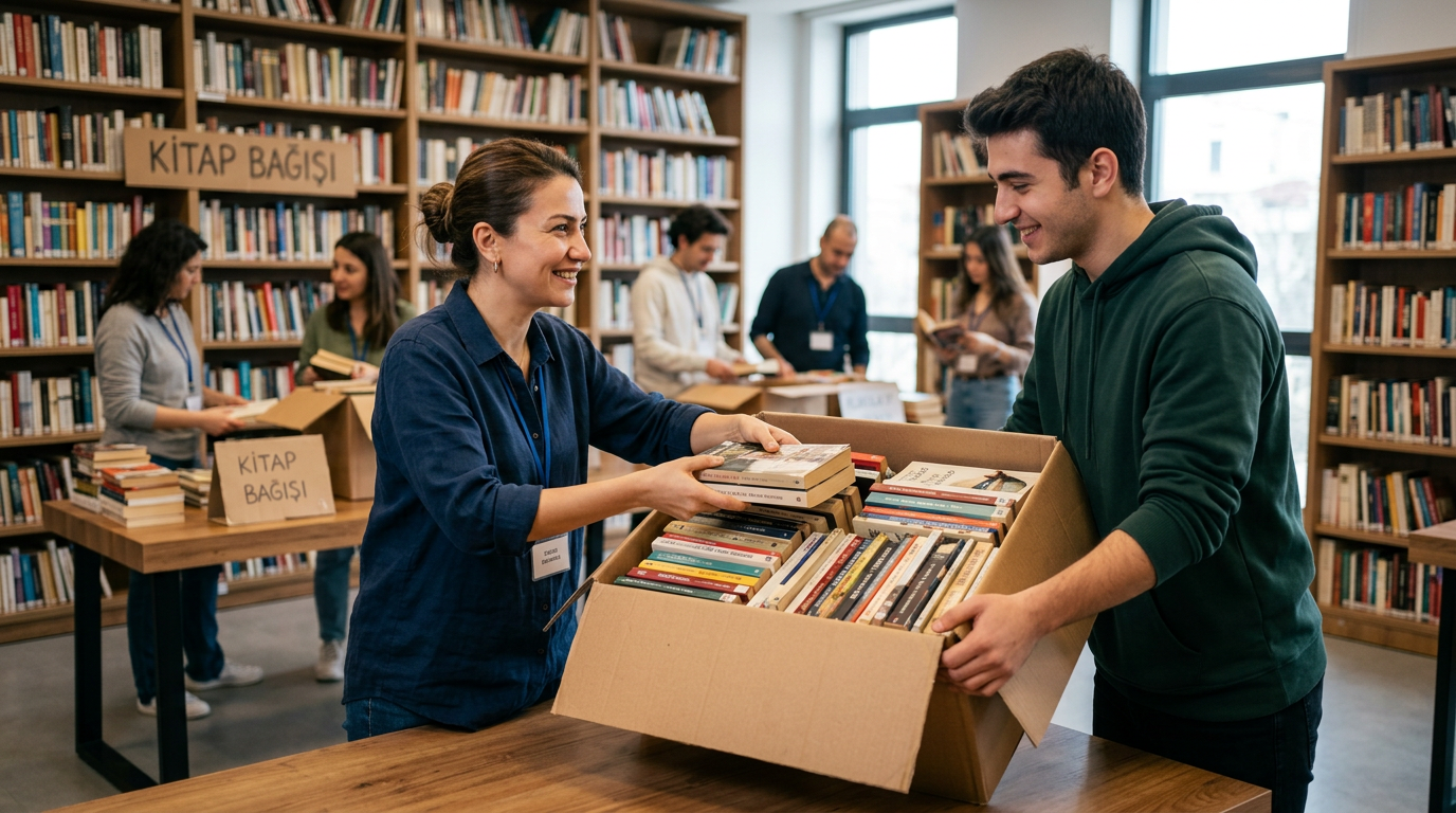 6. Sosyal Sorumluluk & Kitap Bağışı